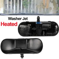 Xukey 2 Teile/satz Front Hood Scheibenwaschdüsen Jet Erhitzt Einstellen Sprayer Kit Für Porsche Cayenne Für Panamera 2011 - 2016
