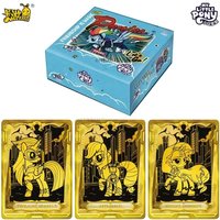 KAYOU Genuine My Little Pony Card Photographic Bag 7 Rounds Animation Cartoon Game Collection Card Peripheral Toy Gift