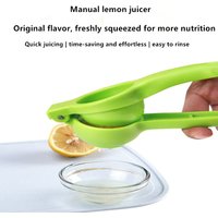 Portable and practical manual lemon juicer, kitchen tool manual orange juice juicer, mini juicer