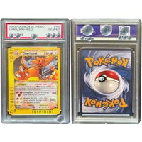2003 POKEMON SK YRIDGE CHARIZARD-HOLO DIY Proxy PTCG Graded Collection Card Special Art Rare GEM MT 10 Card Label Gifts