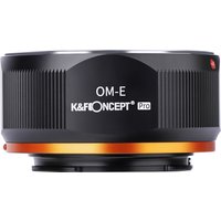 K&F CONCEPT OM to NEX Camera Lens Adapter Hight-precision Lens Ring For Olympus Zuiko OM Lens Mount to Sony E NEX Cameras Body