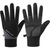 AliExpress NONE Outdoor Cycling Sports Gloves Unisex Thick Warm Motorcycle Riding Full Finger Gloves Touch Screen Anti Slip Cold Resistant Glove