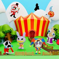 Animiniz The Amazing Digital Circus Blind Box Main Character Series Official Collectible Figurine Desktop Decor Ornament