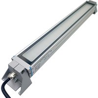 24W 30W LED Industrial Panel Tri-Proof Light CNC Machine Tool Work Lamp Tempered Frosted Glass DC 24V AC 100-250V Hot Sales