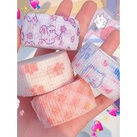 3-piece set, random color finger bandages, self-adhesive finger covers, fitness accessories