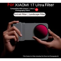Zestaw filtrów do telefonu Xiaomi 17 Ultra, 67mm, filtr obiektywu, filtr CPL, filtr GND, filtry do portretów i krajobrazów