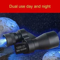 1000x20 High Magnification Mini Monocular Telescope HD Zoom Waterproof Optical Lens for Outdoor Hunting Camping Fishing