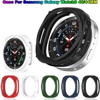 Silicone Case Cover For Samsung Galaxy Watch 8 40mm 44mm 46mm TPU Hollow Protective Case Galaxy Watch8 40/46mm Smart Accessories