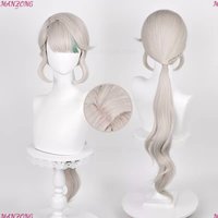 Lynette Cosplay Perücke Impact Fontaine Cosplay Perücke Anime Hitzebeständige synthetische Perücken + Perückenkappe