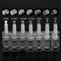 10/50pcs Dr. Imp Pen Needle Cartridges Bayonet 9/12/36/42 Pin Nano Needle MTS Dermapen Heads Tattoo Microneedle Accessories