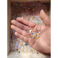 20PCS Mini Damaged Cross Dichroic X-Cube Prism RGB Combiner Splitter Optical Glass Square Prism Party Decoration Randomly Issued