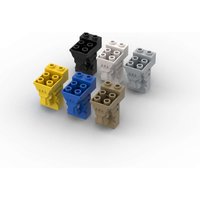 MOC 10PCS Puzzle Particle 30274 Lion Head 2x3x3 With Cutout Building Blocks Set Street View Castle Wall Tile Toy Dropshipping