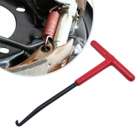 16cm T-Handle Spring Pull Hook, Heavy Duty Steel Exhaust Spring Remover Tool for Motorcycle Scooter Repair