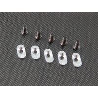 GTBRacing 1/5 RC Car LOSI 5IVE T 5T Truck Steel 19T Engine Spacer Pad with Screw Spare Part