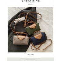 Classic Retro Dumpling Bag Lightweight Casual Commuter Crossbody Bag Daily Lazy Shoulder Bag Female