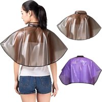 Accessories Waterproof Hair Dying Apron Professional Unisex Hair Color Capes Shampoo Capes