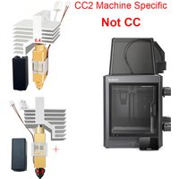 Compatible with Centauri Carbon/Centauri CC2 0.2 0.4 0.6mm brass, hard steel nozzles, and hot end components