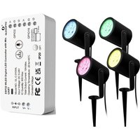 GLEDOPTO ESP32 WLED LED Controller 7W WLED RGB IC Garden Lawn Lamp Addressable Digital LED Light IP66 Waterproof