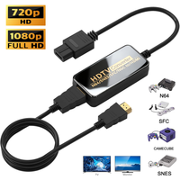 New 1080P HDMI N64 Video Game Converter For Nintendo N64/SNES/SFC HD TV Converter Retro Game Console Video Converter Adapter