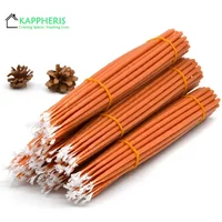 15PCS Pure Beewax Candled Thin Taper Honey Candles for Ritual Prayer Religous Unscented Candles Decor for Hanukkah Birthday