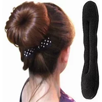 Magic Bun Maker French Twist DIY Tool Synthetic Wig Donuts Bud Head Bands Ball Sweet Dish Made Hair Band Korean Hair Accessories