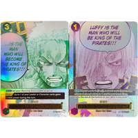 Proxy ONE PIECE Luffy Is the Man Who Will Be King of the Pirates!!! OP12-039 OP12-079 English TCG Anime Card