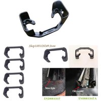 N5KD Set of 4 Heavy Duty Plastic Track Covers Easy Installation Universal Guide Clips set Suitable for Sharan