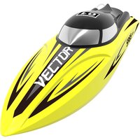 SR65 Brushless RC Boat with 37MPH High-Speed Racing Self-Righting & Reverse Function (792-5) RTR