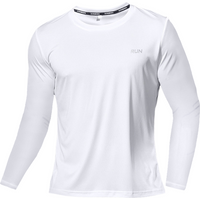 Quick Dry Clothes Men's Long Sleeve T-Shirt Breathable Sweat Absorption Fast Dry T Running Sports Top Outdoor Climbing Clothing