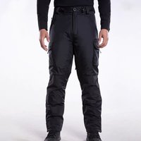 IX13 Tactical Padded Pants Men's Winter Warm Cotton Trousers Outdoor Waterproof Wear Resistant Hiking Ski Training Work Pants