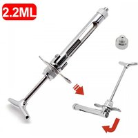 2.2Ml Dental Stainless Steel Syringe Pen-Style Aspirating Dental Surgical Instrument Dentist Injector Tools