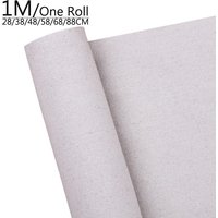 68cm-88cm 1M/Roll Professional Blank Canvas for Painting Layer Acrylic Oil Painting Canvas Linen Blend Primed Artist Supplies