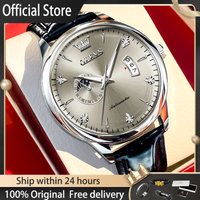 OLEVS 7040 Mens Watch Luxury Automatic Mechanical Watch Date Moon Phase Sports Watches for Men Waterproof Super Luminous Reloj