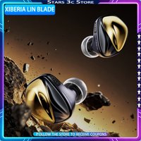 Xiberia Lin Blade HIFI Wired Earphones Hi-Fi Grade High-Decoding DAC E-sports Specific Type-C Metal Cavity Gaming Headphones