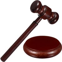 1 Set Wooden Judge Hammer Handcrafted Wood Adjudgement Gavel For Auction Lawyer Sound Hand Tools Kids Plaything Cosplay