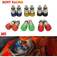 M5x0.8 Fork Air Bleeder Valves For Honda CRF150R CRF250R CRF250X CRF450R CRF450X CR80 CR85 CR125 CR250 CR500 For Kawasaki Yamaha