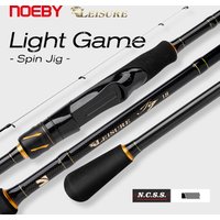 Noeby-Leisure Light Game Fishing Rod, 1.98m, 2.13m, 2.29m, Lure 2-8g 3-12g 4-18g, Carbon Rod for Zander Perch, Trout Fishing