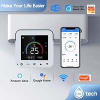 Tuya WiFi Air Conditioner Thermostat IR Temperature Humidity Infrared Controller USB Power LCD Touch Screen Google Home Alexa