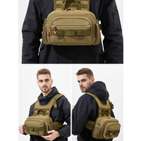 AliExpress NONE Fishing Lure Front Chest Vest Travel Backpack Camping Hiking Outdoor Cycling Mountaineering Gear Tactical Tackle Bag for Men