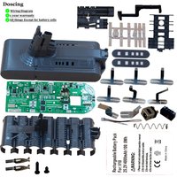 7*21700 V10 Battery Case with PCB BMS for Dyson V10 Animal Absolute V10 Fluffy Cordless Vacuum Cleaner Battery Accessories