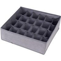 Underwear Storage Box Clothes Ties Organizer Large Capacity Multifunction Socks Pants Storage Box Space-saving Foldable Case