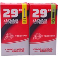 AliExpress CHAOYANG SUPER LIGHT MTB Bicycle Tubes 29*1.75/2.3 AV/FV Valve length 33/48MM Mountain bikes Inner tube