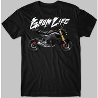 AliExpress Honda Men's and Women's T-shirt Honda Grom MSX125 Summer Motorcycle Tee Racing Short-sleeved Spring Cycling Off-road Fashion Top