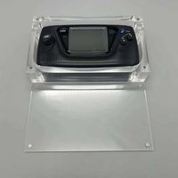 Game Console Shell Transparency Acrylic display box magnetic suction cover console storage box For SEGA Game Gear GG