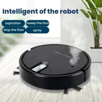 2025 New 5-in-1 Wireless Smart Sweeping Robot Multifunctional Ultra-quiet Vacuum Mopping and Humidifying Home Appliance