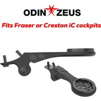 AliExpress OdinZeus For Syncors-Integrated Bike Handlebar,Aluminum Alloy, icycle Computer Mount for Garmin,ateye, ryton, opro, Flashlight Holder, IC