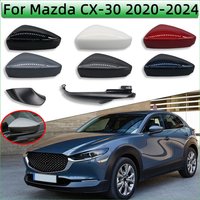 Outer Rearview Mirror Cover Housing Wing Mirror Lower Cap Shell Lid For Mazda CX30 CX-30 MX-30 2020 2021 2022 2023 2024 Painted