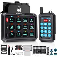MICTUNING P1Y 12 Gang Switch Panel with Wireless Remote Control,Wirelessly Up To 230FT,Multifunction 6 Level Brightness image 4