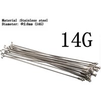 AliExpress DELT 5 Pcs 14G(2.0mm) Bicycle Spoke, 236/246/248/250/255/258/259/261/263/298MM Bike Nut End Cap Tip 304 Stainless Steel Part