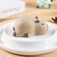 NEW 2025 Cute Capybara Milk Jelly Silicone Mold Pudding Capybara Pudding Silicone Mould Home Baking Accessories